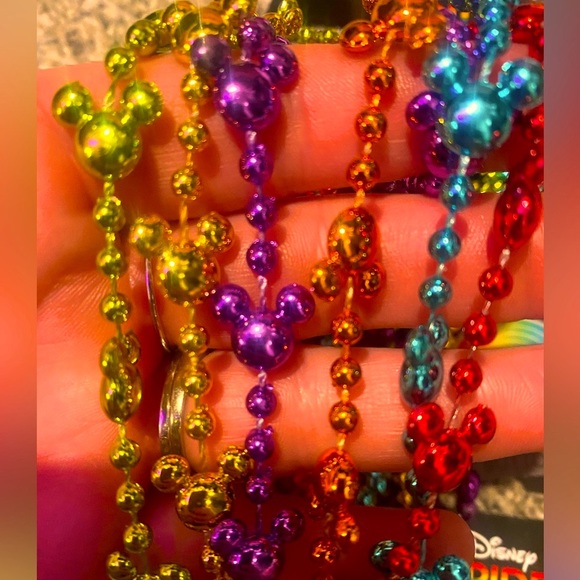 NEW Disney Minnie Headband, Sunglasses, Fanny Pack, Necklace Pride bundle - Picture 4 of 7